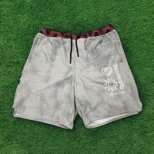 Stance Shorts Mens Large Green Complex Hybrid Beach Wicking Stretch Outdoor Swim
